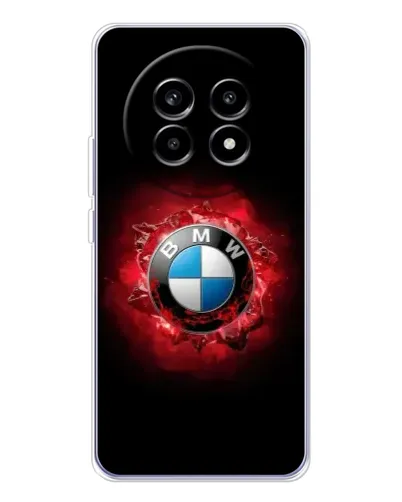 Чехол для Realme 13 Pro с картинкой «Логотип BMW — вспышка»