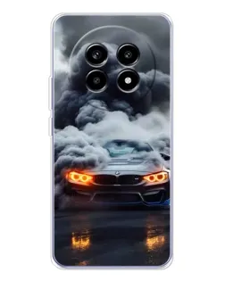 Чехол для Realme 13 Pro с картинкой «BMW в дыму» Чехол для Realme 13 Pro с картинкой «BMW в дыму»