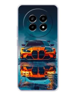 Чехол для Realme 13 Pro с картинкой «BMW — золотая эмблема» Чехол для Realme 13 Pro с картинкой «BMW — золотая эмблема»