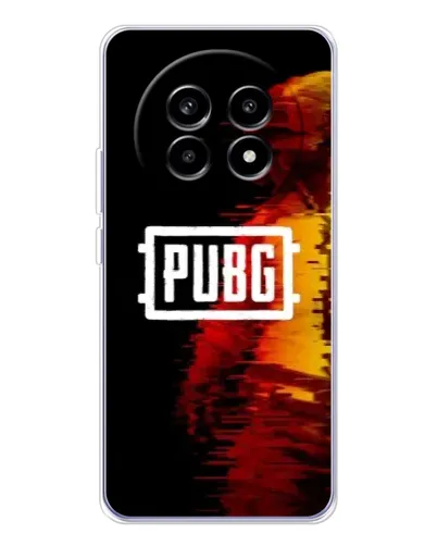 Чохол для Realme 13 Pro з картинкою «Яскравий логотип PUBG»