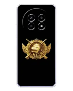 Чохол для Realme 13 Pro з картинкою «PUBG — помаранчевий градієнт»