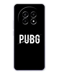 Чохол для Realme 13 Pro з картинкою «PUBG — білий логотип»