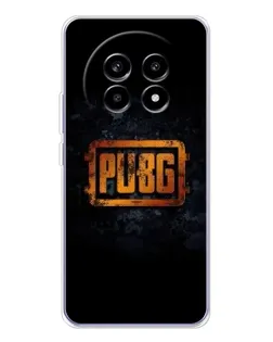 Чохол для Realme 13 Pro з картинкою «PUBG — золотий логотип»