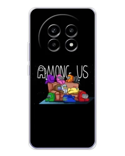 Чехол для Realme 13 Pro с картинкой «Логотип Among Us» Чехол для Realme 13 Pro с картинкой «Логотип Among Us»