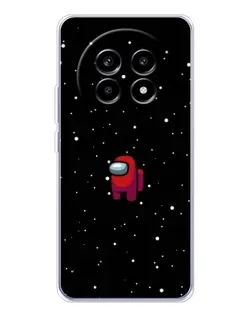 Чехол для Realme 13 Pro с картинкой «Красный Among Us»