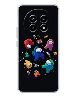 Чехол для Realme 13 Pro с картинкой «Among Us космос»