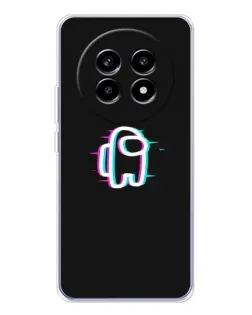 Чехол для Realme 13 Pro с картинкой «Among Us неон»