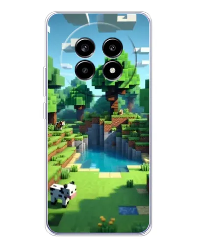 Чохол для Realme 13 Pro з картинкою «Minecraft літній день»