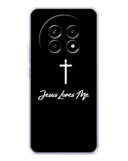 Чехол для Realme 13 Pro с картинкой «Иисус любит тебя»