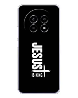 Чехол для Realme 13 Pro с картинкой «Вертикаль веры Jesus»