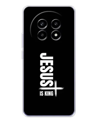 Чехол для Realme 13 Pro с картинкой «Вертикаль веры Jesus»