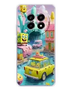 Чехол для Realme 13 Pro с картинкой «Монстр-трак приключения»
