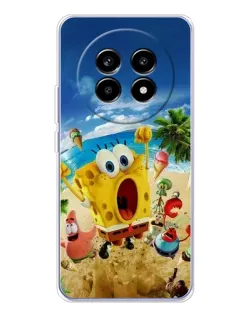 Чехол для Realme 13 Pro с картинкой «Развлечения на пляже»