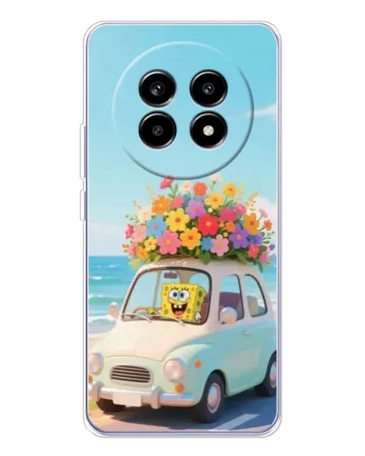 Чехол для Realme 13 Pro с картинкой «Автомобильное путешествие»
