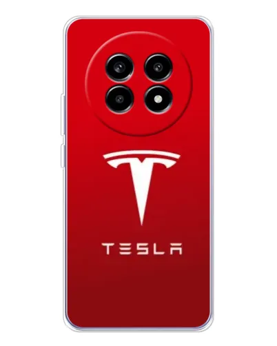 Чехол для Realme 13 Pro с картинкой «Tesla Red Classic»