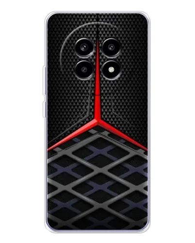 Чехол для Realme 13 Pro с картинкой «Mercedes Carbon Grid»