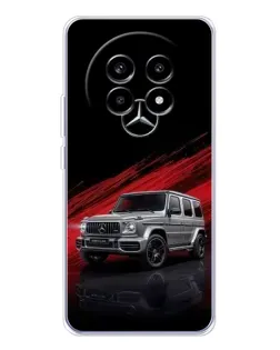 Чехол для Realme 13 Pro с картинкой «Mercedes G-Class красный» Чехол для Realme 13 Pro с картинкой «Mercedes G-Class красный»