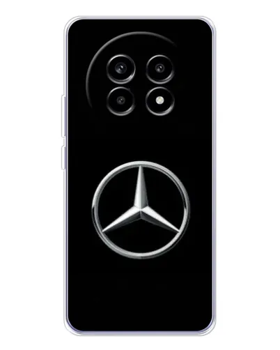 Чехол для Realme 13 Pro с картинкой «Mercedes классический лого»