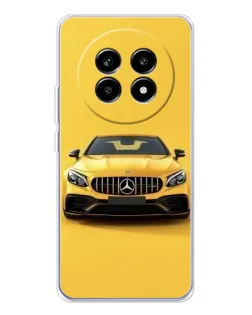Чехол для Realme 13 Pro с картинкой «Желтый Mercedes GT» Чехол для Realme 13 Pro с картинкой «Желтый Mercedes GT»