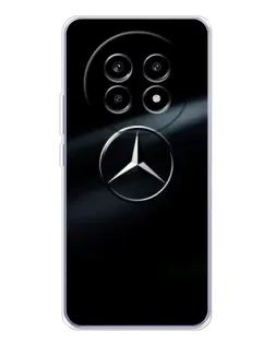 Чехол для Realme 13 Pro с картинкой «Mercedes на металле» Чехол для Realme 13 Pro с картинкой «Mercedes на металле»