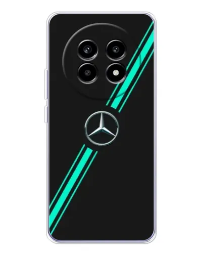 Чехол для Realme 13 Pro с картинкой «Спортивные линии Mercedes» Чехол для Realme 13 Pro с картинкой «Спортивные линии Mercedes»