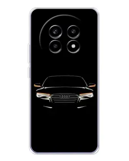 Чехол для Realme 13 Pro с картинкой «Audi — ночной контур» Чехол для Realme 13 Pro с картинкой «Audi — ночной контур»