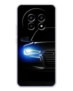 Чехол для Realme 13 Pro с картинкой «Неоновый взгляд Audi» Чехол для Realme 13 Pro с картинкой «Неоновый взгляд Audi»