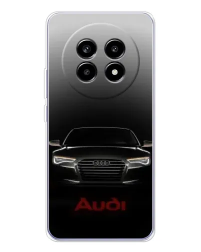 Чехол для Realme 13 Pro с картинкой «Audi — градиентный контур»