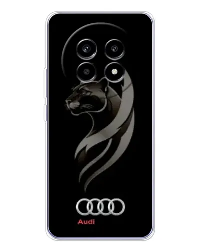 Чехол для Realme 13 Pro с картинкой «Графика — пантера и Audi»