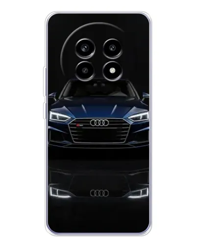 Чехол для Realme 13 Pro с картинкой «Audi — ночное отражение»