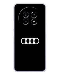 Чехол для Realme 13 Pro с картинкой «Audi White Logo» Чехол для Realme 13 Pro с картинкой «Audi White Logo»