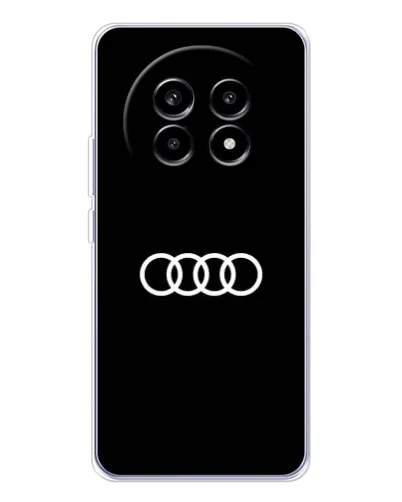 Чехол для Realme 13 Pro с картинкой «Audi White Logo»