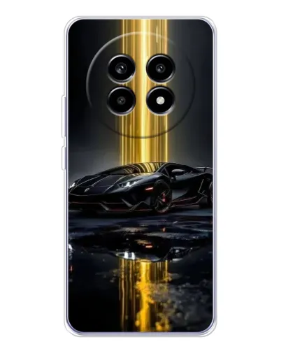 Чехол для Realme 13 Pro с картинкой «Ночной Lamborghini драйв»