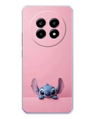 Чехол для Realme 13 Pro с картинкой «Stitch выглядывает»