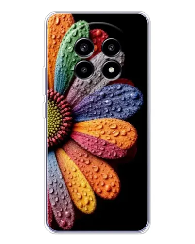 Чехол для Realme 13 Pro с картинкой «Радужный цветок»
