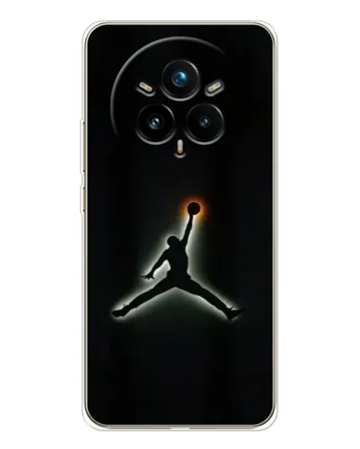 Чехол для Realme 14 Pro 5G с картинкой «Jordan Gradient Logo» Чехол для Realme 14 Pro 5G с картинкой «Jordan Gradient Logo»