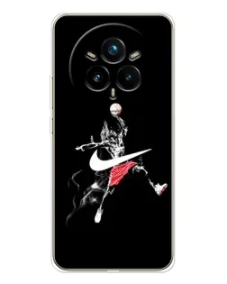Чехол для Realme 14 Pro 5G с картинкой «Jordan Jumpman» Чехол для Realme 14 Pro 5G с картинкой «Jordan Jumpman»