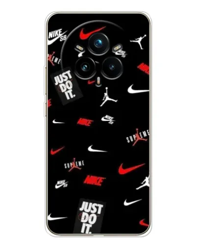 Чехол для Realme 14 Pro 5G с картинкой «Nike Mix Pattern» Чехол для Realme 14 Pro 5G с картинкой «Nike Mix Pattern»