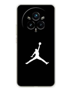 Чехол для Realme 14 Pro 5G с картинкой «Jordan Silhouette» Чехол для Realme 14 Pro 5G с картинкой «Jordan Silhouette»