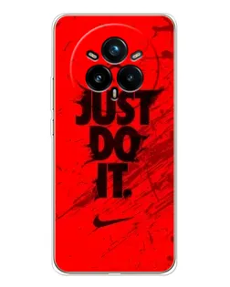 Чехол для Realme 14 Pro 5G с картинкой «Nike Just Do It» Чехол для Realme 14 Pro 5G с картинкой «Nike Just Do It»