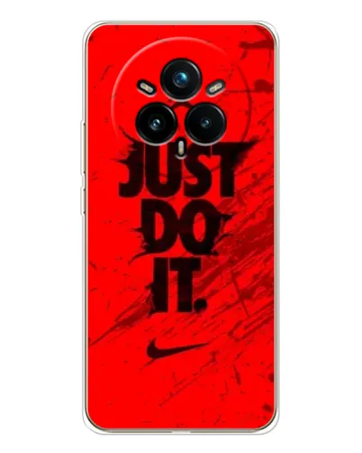 Чехол для Realme 14 Pro 5G с картинкой «Nike Just Do It» Чехол для Realme 14 Pro 5G с картинкой «Nike Just Do It»