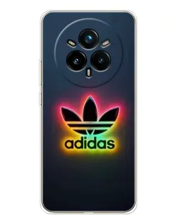 Чехол для Realme 14 Pro 5G с картинкой «Неоновый Adidas»