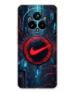 Чохол для Realme 14 Pro 5G з картинкою «Техногенний стиль Nike» Чохол для Realme 14 Pro 5G з картинкою «Техногенний стиль Nike»