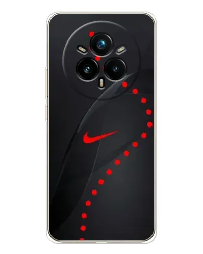 Чехол для Realme 14 Pro 5G с картинкой «Абстрактный дизайн Nike»