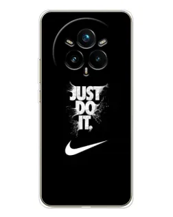 Чохол для Realme 14 Pro 5G з картинкою «Текстовий принт Nike» Чохол для Realme 14 Pro 5G з картинкою «Текстовий принт Nike»