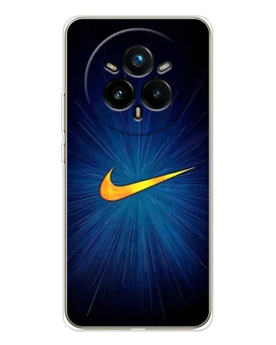 Чехол для Realme 14 Pro 5G с картинкой «Синий пульс Nike» Чехол для Realme 14 Pro 5G с картинкой «Синий пульс Nike»