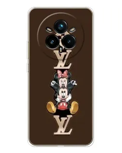 Чехол для Realme 14 Pro 5G с картинкой «LV и Микки Маус»