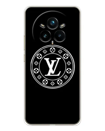 Чехол для Realme 14 Pro 5G с картинкой «LV — печать стиля»
