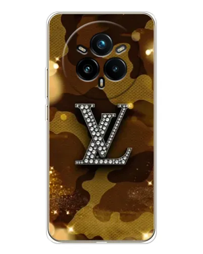 Чехол для Realme 14 Pro 5G с картинкой «Камуфляжный Louis Vuitton»