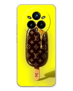 Чехол для Realme 14 Pro 5G с картинкой «Мороженое от LV»